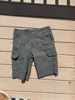 Kuhl Dark Olive Green Cargo Shorts
